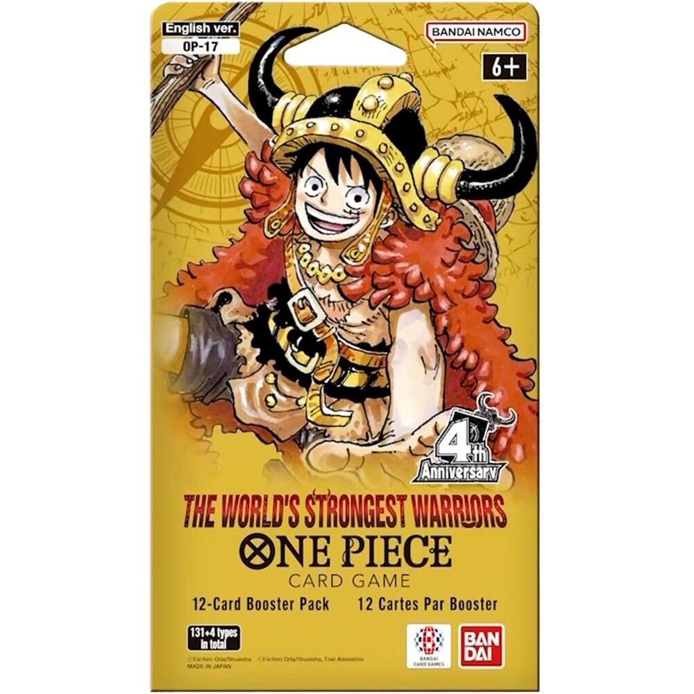 One Piece The World's Strongest Warriors Sleeved Booster Pack (OP17)