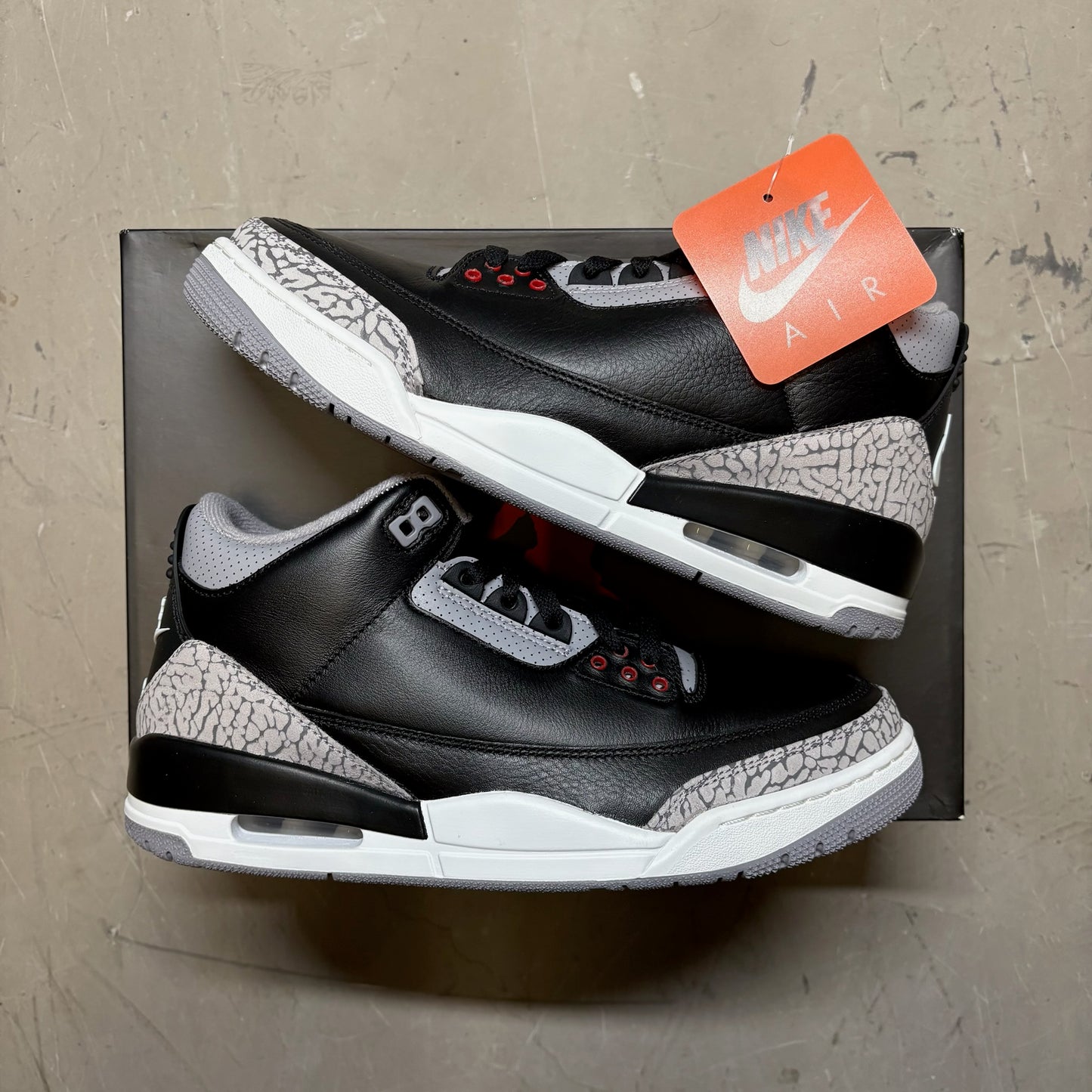 Jordan 3 Retro OG Black Cement (2024)