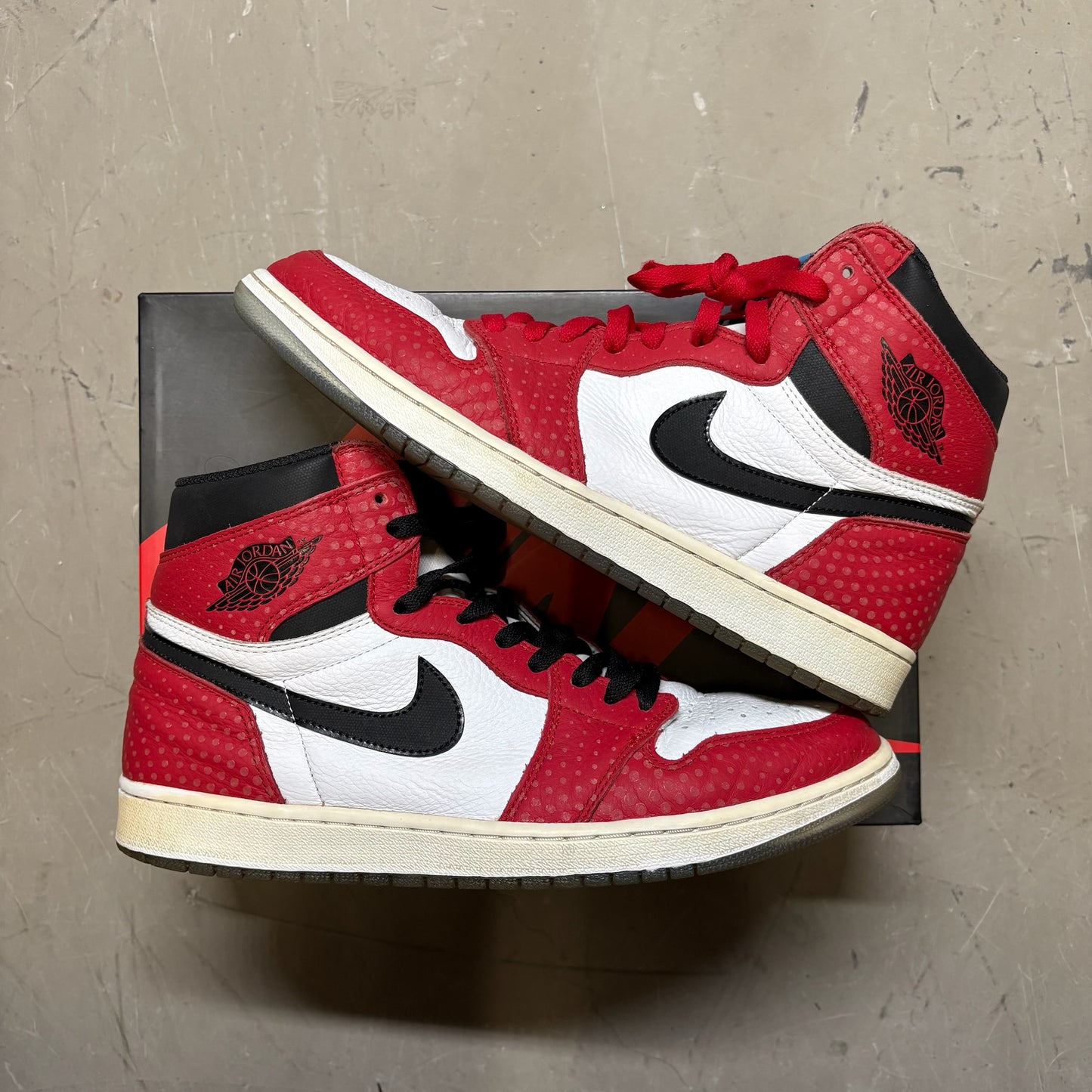 Jordan 1 Retro High Spider-Man Origin Story