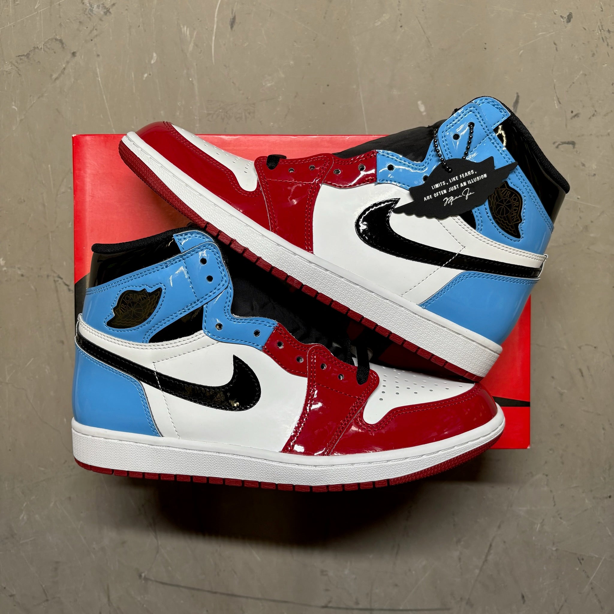 Fearless Jordan High Blue Red White Air Jordan Retro