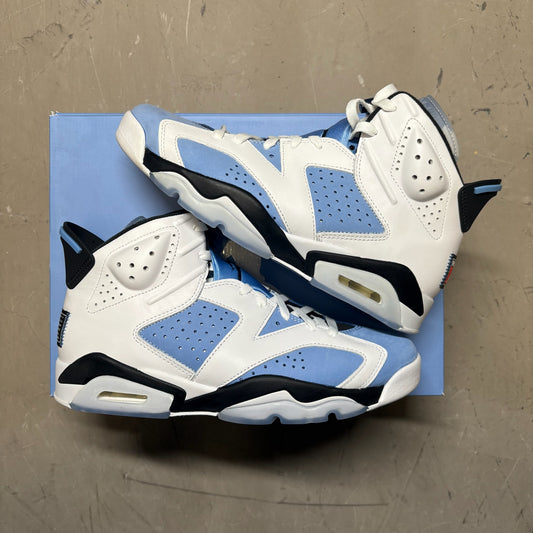 Air Jordan 6 Retro UNC White