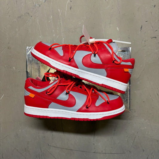 Nike Dunk Low Off-White University Red