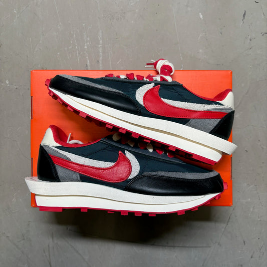 Nike LD Waffle sacai Undercover Midnight Spruce University Red