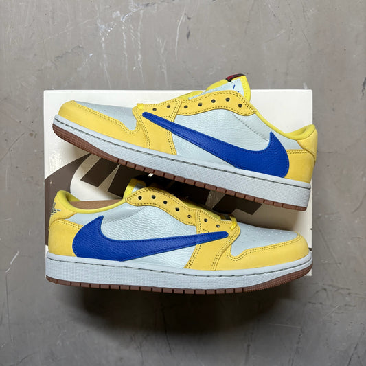 Jordan 1 Retro Low OG SP Travis Scott Canary (Women's)
