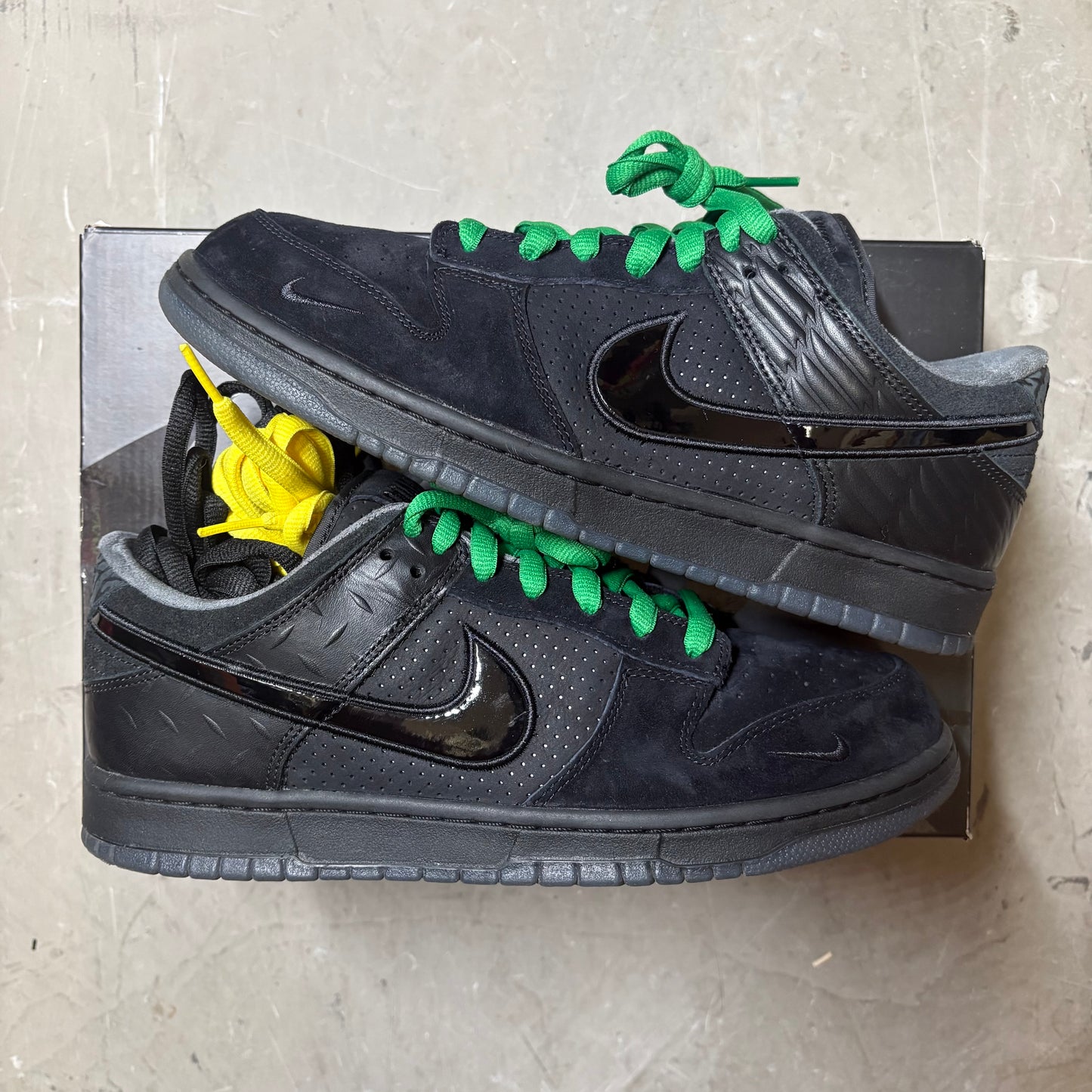 Nike Dunk Low Ducks of a Feather Black University of Oregon PE