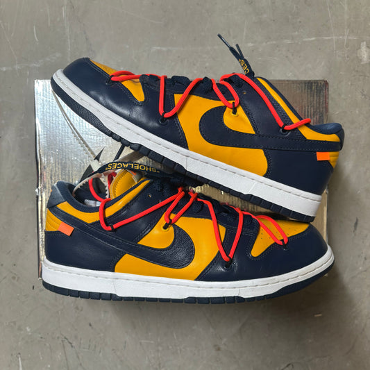 Nike Dunk Low Off-White University Gold