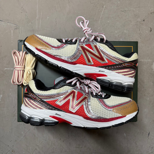 New Balance 860v2 Aime Leon Dore Red