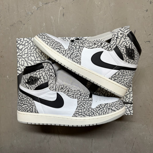 Jordan 1 Retro High OG White Cement