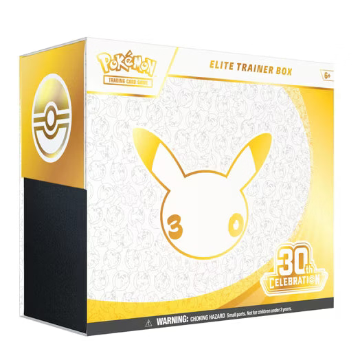 2026 Pokémon Mega Evolution 30th Celebration Elite Trainer Box